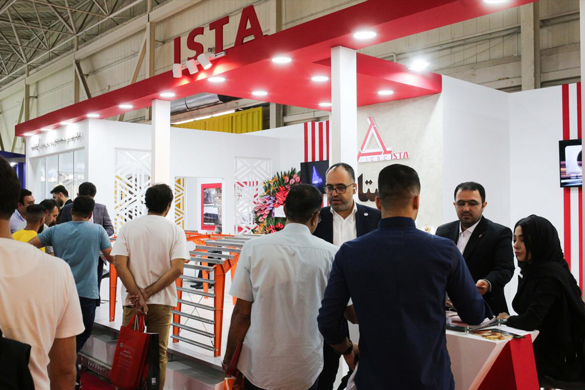 گزارش تصویری/ حضور شرکت سازه های فولادی ایستا در بیست و سومین نمایشگاه صنعت ساختمان تهران