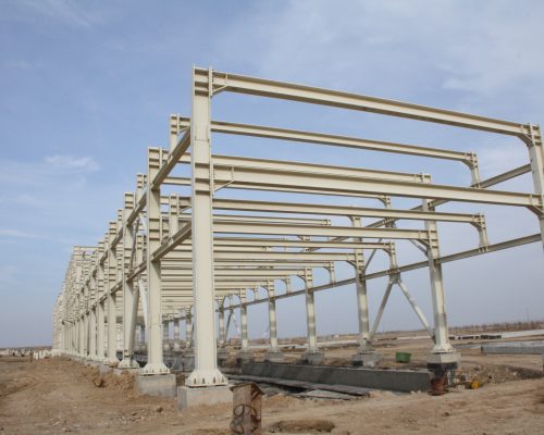 احداث سازه فلزی واحد آمونیاک پتروشیمی گلستان